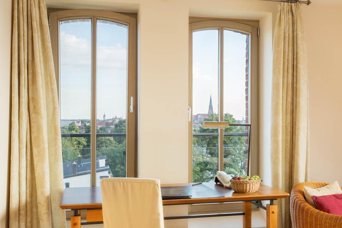 Hotel Speicher Am Ziegelsee ชเวียรีน ภายนอก รูปภาพ