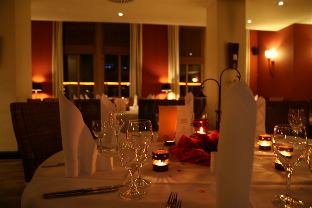 Hotel Speicher Am Ziegelsee ชเวียรีน ร้านอาหาร รูปภาพ